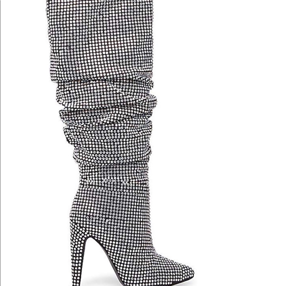 Rhinestone boots